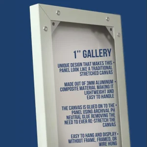 Gallery-style oil primed linen panel by Artefex, premium ACM-mounted painting panel for oil artists seeking museum-quality archival surfaces.