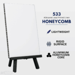 Artefex 533 Lead Primed Linen Panel – Museum-grade honeycomb panel with fine linen surface for oil painting professionals