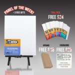 411 Smooth –  Artefex Oil-Primed Art Panel – Oleopanel (Lead Oil)  | 18x24" | 3mm | Panel of The Week