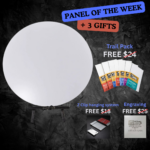 411 – Circular Panels / Rounded Panels | 3MM | 12″ | Panel of The Week